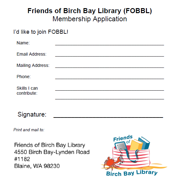 FOBBL Membership Application (printable)